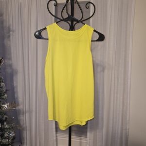 Lululemon Athletica Bright Yellow Tank Top